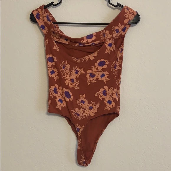 Free People Floral Bodysuit - Picture 3 of 3